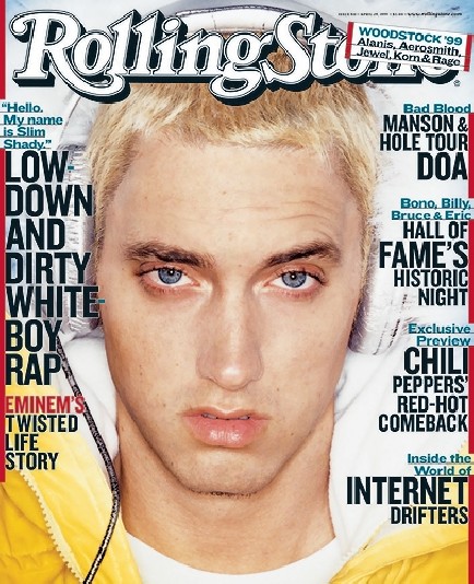 First time on the Cover: Rolling Stone, 1999